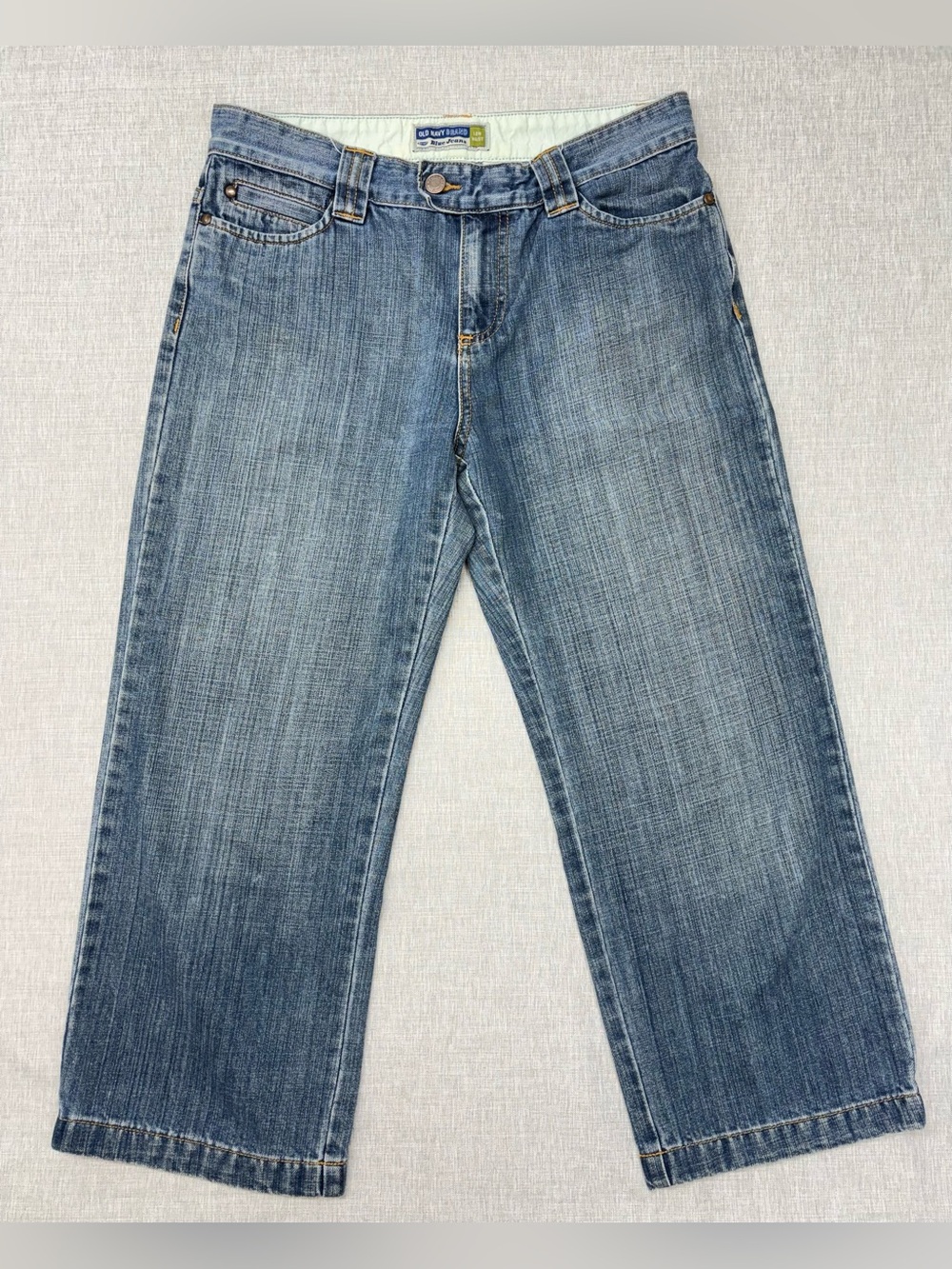 Vintage Old Navy Low Rise Denim Capri Crop Jeans